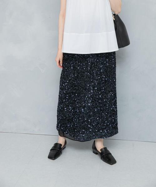 セール】スパンコールレイヤードスカート（スカート）｜URBAN