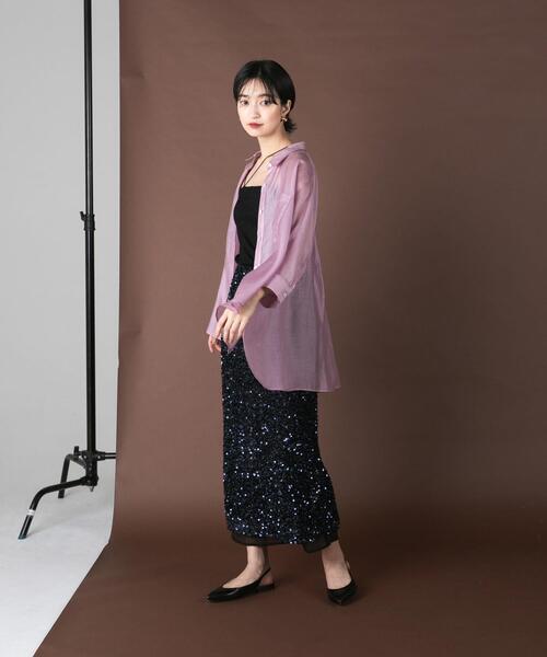 セール】スパンコールレイヤードスカート（スカート）｜URBAN RESEARCH