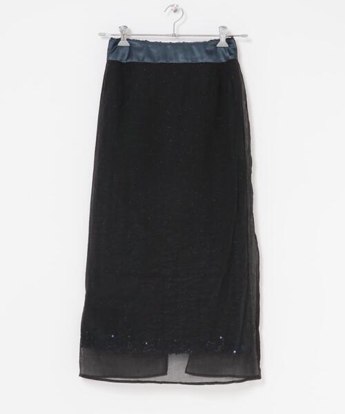 セール】スパンコールレイヤードスカート（スカート）｜URBAN RESEARCH