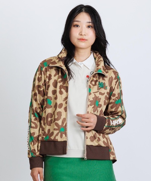 archivio(アルチビオ)の「<LADIES>チェーン刺繍速乾ポロシャツ(ポロシャツ・レディース・ブラック/ベージュ/グリーン/ブラウン・L/M/S)」の14枚目の写真