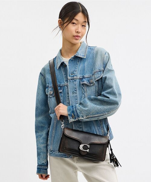 COACH（コーチ）の「タビー ショルダー バッグ 26・ラブド レザー