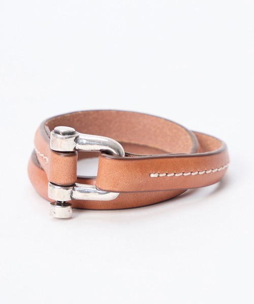 CXC（シーエックスシー）の「【CXC】ダブルレザーブレスレット（ブレスレット・レディース・シルバー・FREE）」の6枚目の写真