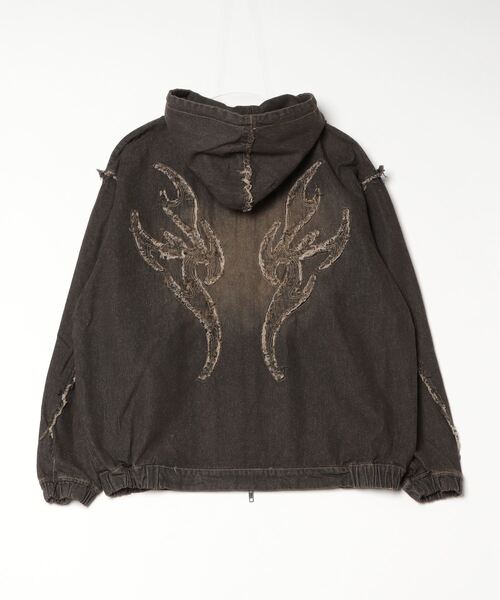 セール】BIKESTAR トライバルフリンジデニム ZIP パーカー