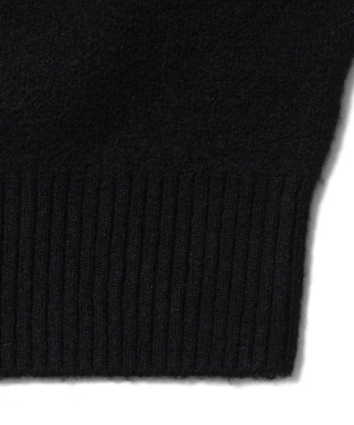 X-girl(エックスガール)の「TRIBAL BUTTERFLY KNIT TOP(ニット/セーター・レディース・ブラック/グレー・ONE SIZE)」の9枚目の写真