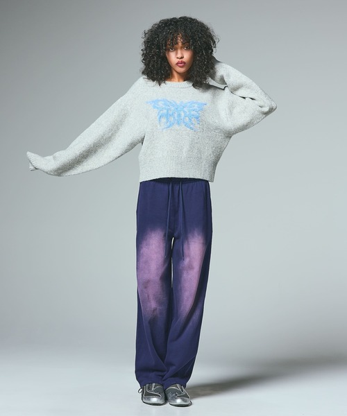 TRIBAL BUTTERFLY KNIT TOP（ニット/セーター）｜X-girl（エックス