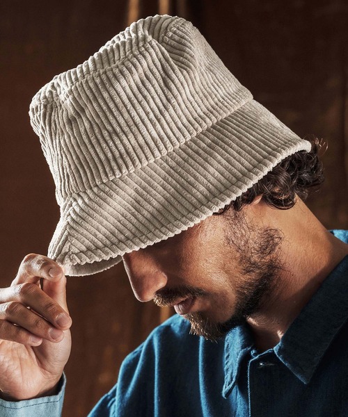 mko13022-Corduroy Fabric Hat バケットハット(AG05-003acf)（ハット