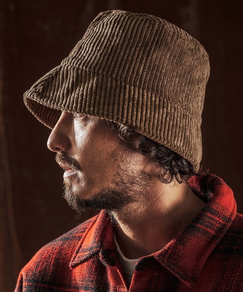 COMESANDGOES ブラウン バケットハット COMESANDGOES ブラウン バケットハット