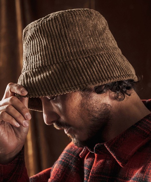 mko13022-Corduroy Fabric Hat バケットハット(AG05-003acf)（ハット