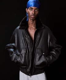 DANKE SCHON | DankeSchon/ダンケシェーン/PULEATHER A2 BLOUSON(ブルゾン)