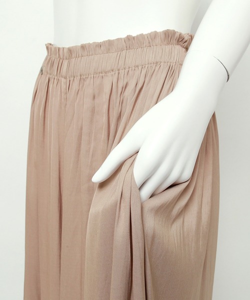 STYLEBLOCK（スタイルブロック）の「ガウチョイージーパンツ（その他パンツ・レディース・ベージュ/ブラウン/ブルー/ブラック・FREE）」の10枚目の写真