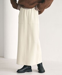 グリーンレーベルリラクシング　ベージュスカートスーツ ユナイテッドアローズ グリーンレーベル リラクシングのスカート