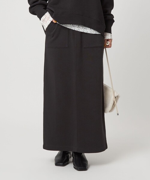 セール】【WEB限定】＜at ease＞ダブルフェイス タイト スカート