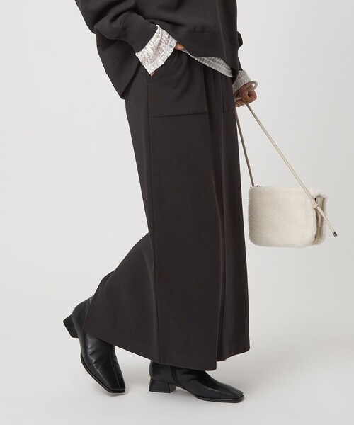 WEB限定】＜at ease＞ダブルフェイス タイト スカート（スカート