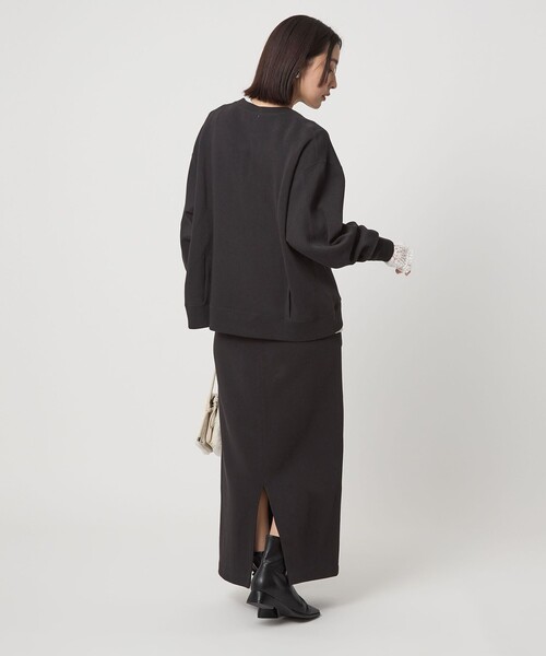 WEB限定】＜at ease＞ダブルフェイス タイト スカート（スカート