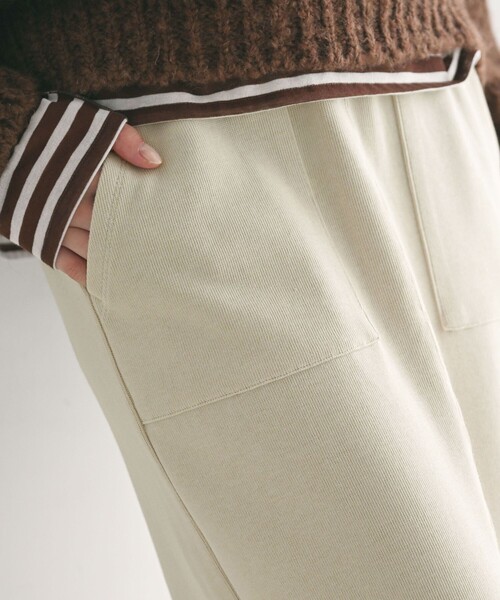 green label relaxing(グリーンレーベルリラクシング)の「【WEB限定】<at ease>ダブルフェイス タイト スカート(スカート・レディース・ブラック/ナチュラル・FREE)」の13枚目の写真