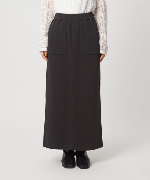 WEB限定】＜at ease＞ダブルフェイス タイト スカート（スカート