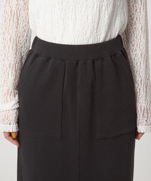 WEB限定】＜at ease＞ダブルフェイス タイト スカート（スカート