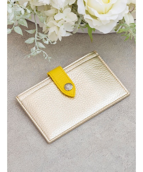 SALON DE ALFURD ゴールド ミニ財布 サロンドアルファード ルクーチェ
