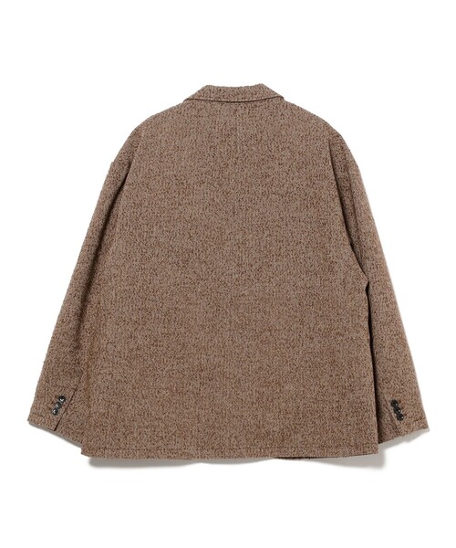 BEAMS HEART(ビームスハート)の「ルーズフィット ツイード ジャケット/Loose-Fit Tweed Jacket【ユニセックス・オーバーサイズ・ヴィンテージライク】(テーラードジャケット・メンズ・ブラウン/ブラック・SMALL/MEDIUM/LARGE)」の10枚目の写真