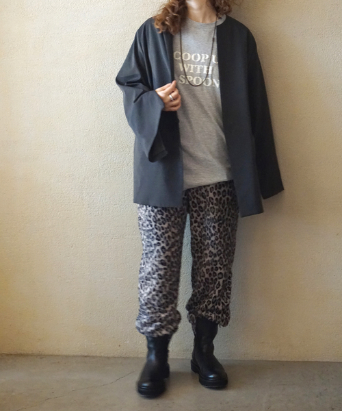 JOURNAL STANDARD LUXE（ジャーナルスタンダード　ラックス）の「A Spoonful ロンT（Tシャツ/カットソー・レディース・ライトグレー/ホワイト・FREE）」の8枚目の写真