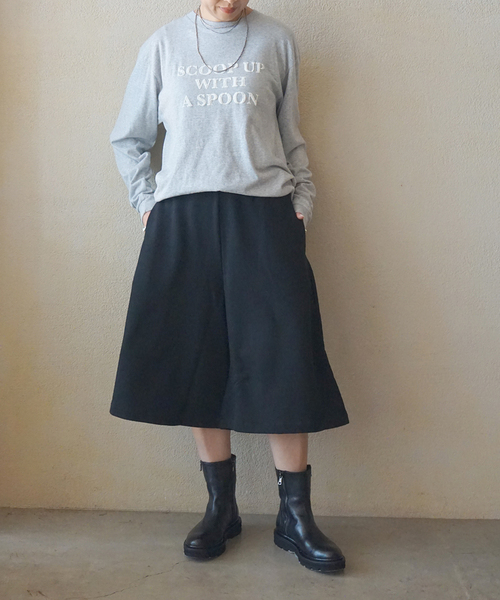 JOURNAL STANDARD LUXE（ジャーナルスタンダード　ラックス）の「A Spoonful ロンT（Tシャツ/カットソー・レディース・ライトグレー/ホワイト・FREE）」の9枚目の写真