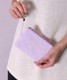 sanrio（サンリオ）の「(ACT)【sanrio】フェイス 刺繍 ナイロン パスポーチ（パスケース）」