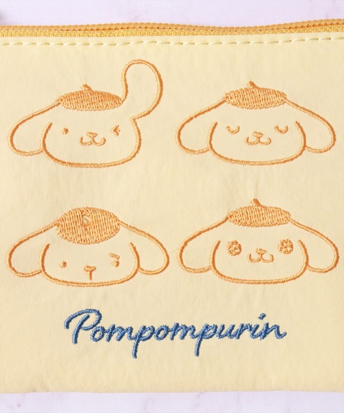sanrio(サンリオ)の「(ACT)【sanrio】フェイス 刺繍 ナイロン パスポーチ(パスケース・レディース・ライトグレー/ラベンダー/イエロー/ライトブルー/ベビーピンク/ライトピンク・ONE SIZE)」の20枚目の写真