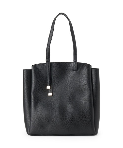 ITS'DEMO(イッツデモ)の「<かるバッグ>縦型A4トート【通勤】(トートバッグ・レディース・グレー/ナチュラル/ブラック・00)」の14枚目の写真