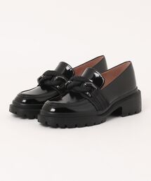 LANVIN en Bleu（ランバンオンブルー）の「チェーンモチーフタンクソールローファー（ローファー）」