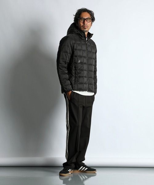 TAION×DUFFER W-ZIP DOWN PARKA：TAION別注 ベーシック Wジップ ダウン