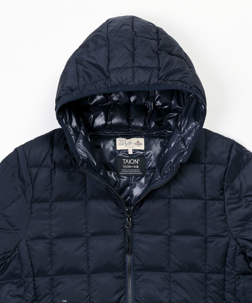 TAION×DUFFER W-ZIP DOWN PARKA：TAION別注 ベーシック Wジップ ダウン