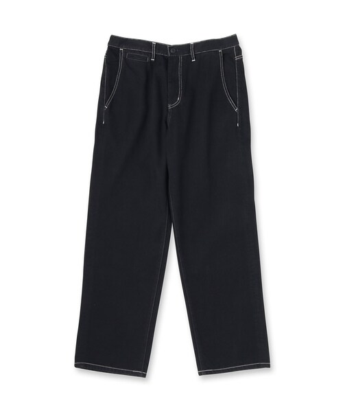 DRESSTERIOR(ドレステリア)の「【セットアップ可】CONEデニム ワイドパンツ(デニムパンツ・メンズ・ブラック・85/82/79/76)」の3枚目の写真