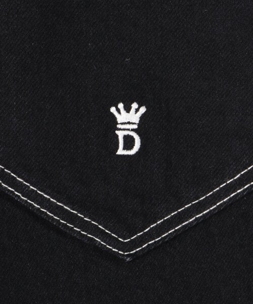 DRESSTERIOR(ドレステリア)の「【セットアップ可】CONEデニム ワイドパンツ(デニムパンツ・メンズ・ブラック・85/82/79/76)」の9枚目の写真