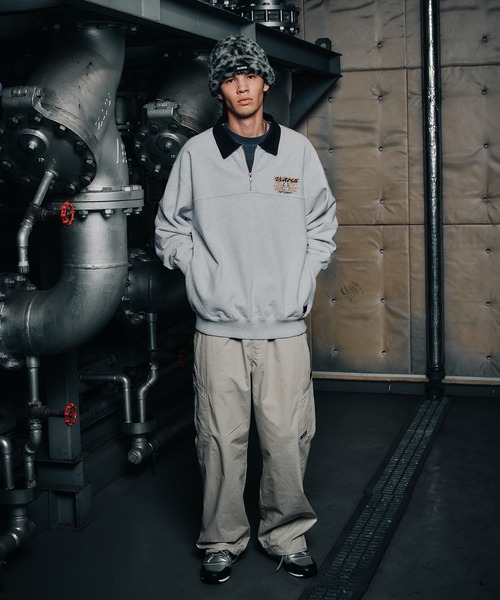 XLARGE（エクストララージ）の「MOHAIR KNIT CAP（ニットキャップ/ビーニー・メンズ・グレー/イエロー/ブラック/マルチ・ONE SIZE）」の9枚目の写真