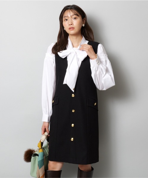 フロント釦ミニジャンスカ（ワンピース）｜JUSGLITTY（ジャス