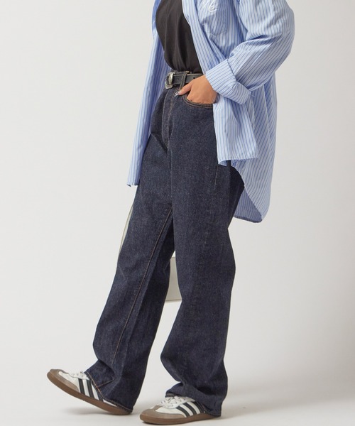 REMI RELIEF（レミレリーフ）の「REMI RELIEF/レミレリーフ 13oz 1954XX DENIM PT デニムパンツ（デニムパンツ・メンズ・ブルー・XL/L/M）」の4枚目の写真