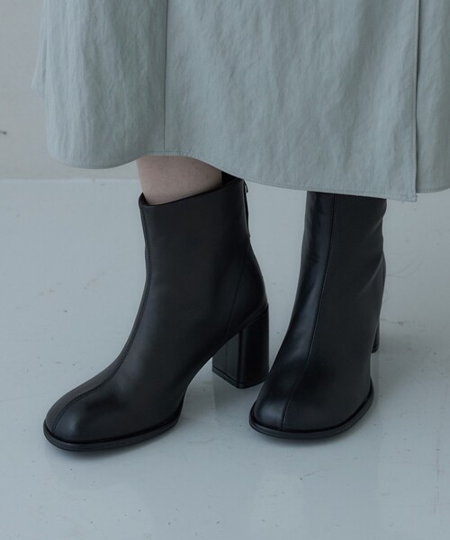 GALLEST（ギャレスト）の「【REMME】ラウンドトゥブーツ（ブーツ・レディース・ブラウン系その他/ブラック・40/35）」の3枚目の写真
