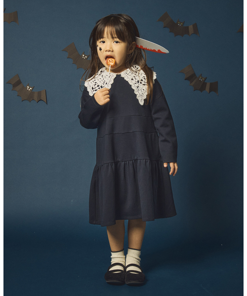 IENA ENFANT エトワール2wayワンピース　L オンライン ショッピングベビー・キッズ - IENA ENFANT 黒 エトワール