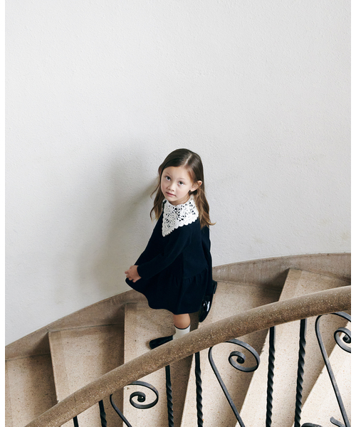 IENA ENFANT エトワール2wayワンピース　L オンライン ショッピングベビー・キッズ - IENA ENFANT 黒 エトワール