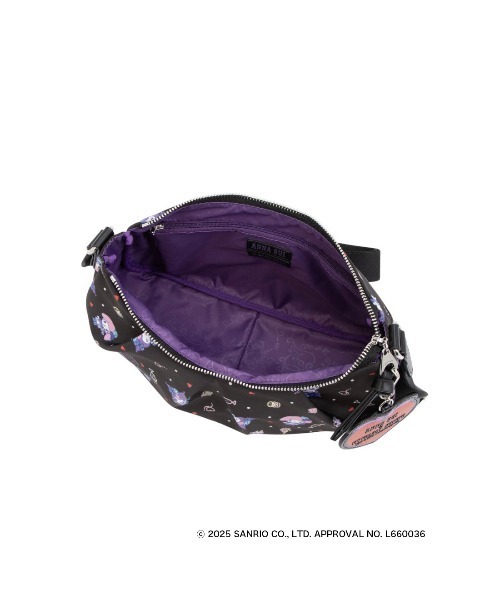 ANNA SUI(アナスイ)の「ANNA SUI × MY MELODY & KUROMI ショルダーバッグ(ショルダーバッグ・レディース・ブラック・FREE)」の4枚目の写真