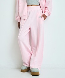 ANAP GiRL（アナップガール）の「ラウンジウェアー 裏毛 ドロストパンツ【親子お揃い】【キッズお揃い】（スウェットパンツ）」