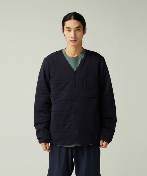 Snow Peak(スノーピーク)の「Snow Peak / Flexible Insulated Cardigan フレキシブル 断熱 カーディガン(カーディガン/ボレロ・メンズ・ブラック/ネイビー/ライトブラウン・XXL/XL/L/M/S/2/1)」の1枚目の写真