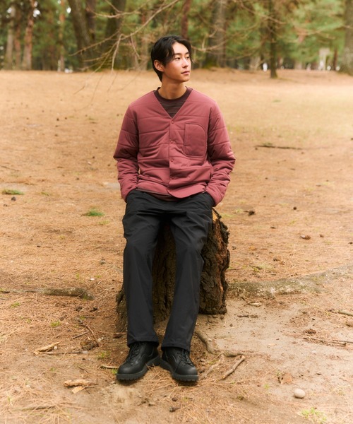 Snow Peak(スノーピーク)の「Snow Peak / Flexible Insulated Cardigan フレキシブル 断熱 カーディガン(カーディガン/ボレロ・メンズ・ブラック/ネイビー/ライトブラウン・XXL/XL/L/M/S/2/1)」の18枚目の写真