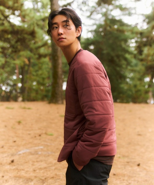 Snow Peak(スノーピーク)の「Snow Peak / Flexible Insulated Cardigan フレキシブル 断熱 カーディガン(カーディガン/ボレロ・メンズ・ブラック/ネイビー/ライトブラウン・XXL/XL/L/M/S/2/1)」の21枚目の写真