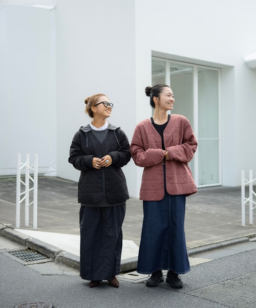 Snow Peak(スノーピーク)の「Snow Peak / Flexible Insulated Cardigan フレキシブル 断熱 カーディガン(カーディガン/ボレロ・メンズ・ブラック/ネイビー/ライトブラウン・XXL/XL/L/M/S/2/1)」の7枚目の写真