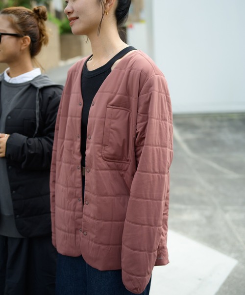 Snow Peak(スノーピーク)の「Snow Peak / Flexible Insulated Cardigan フレキシブル 断熱 カーディガン(カーディガン/ボレロ・メンズ・ブラック/ネイビー/ライトブラウン・XXL/XL/L/M/S/2/1)」の10枚目の写真