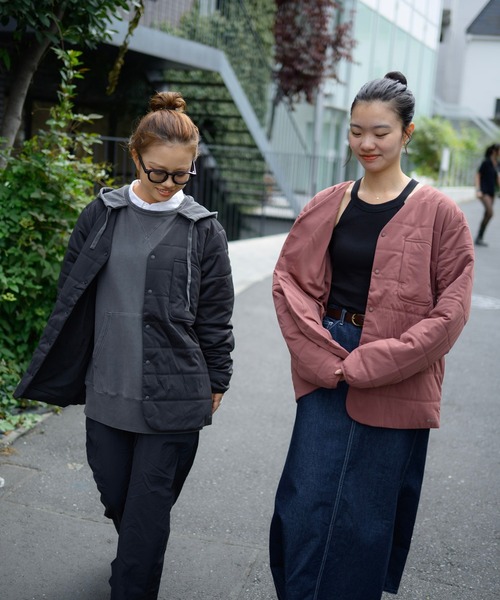 Snow Peak(スノーピーク)の「Snow Peak / Flexible Insulated Cardigan フレキシブル 断熱 カーディガン(カーディガン/ボレロ・メンズ・ブラック/ネイビー/ライトブラウン・XXL/XL/L/M/S/2/1)」の13枚目の写真