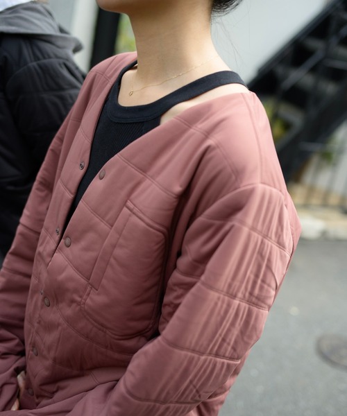 Snow Peak(スノーピーク)の「Snow Peak / Flexible Insulated Cardigan フレキシブル 断熱 カーディガン(カーディガン/ボレロ・メンズ・ブラック/ネイビー/ライトブラウン・XXL/XL/L/M/S/2/1)」の15枚目の写真