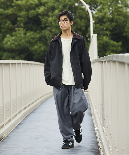 セール】限定展開 リラックスフィット リバーシブル 襟コーデュロイ