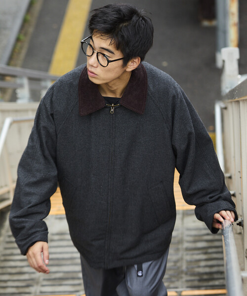 セール】限定展開 リラックスフィット リバーシブル 襟コーデュロイ